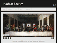 Tablet Screenshot of nathanszerdyart.com